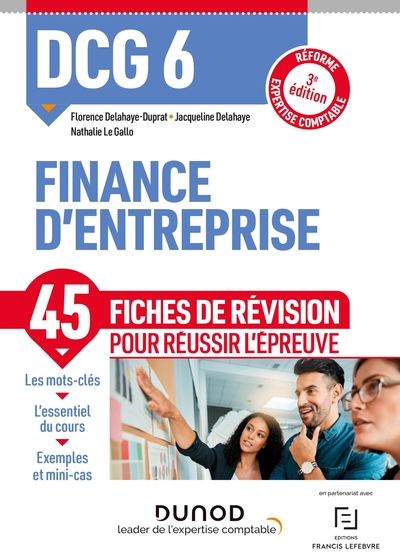 DCG 6 - FINANCE D´ENTREPRISE - DCG 6 - DCG 6 FINANCE D´ENTREPRISE - FICHES 