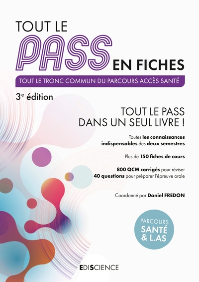 TOUT LE PASS EN FICHES - 3E ED. - TOUT LE PASS DANS UN SEUL LIVRE !