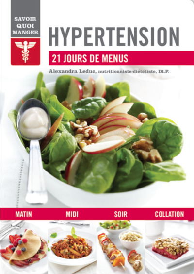 HYPERTENSION , 21 JOURS DE MENUS