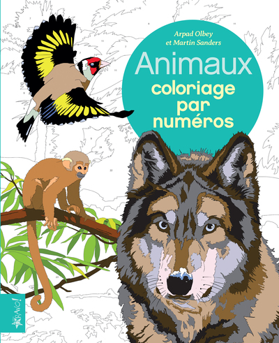 ANIMAUX - COLORIAGE PAR NUMEROS