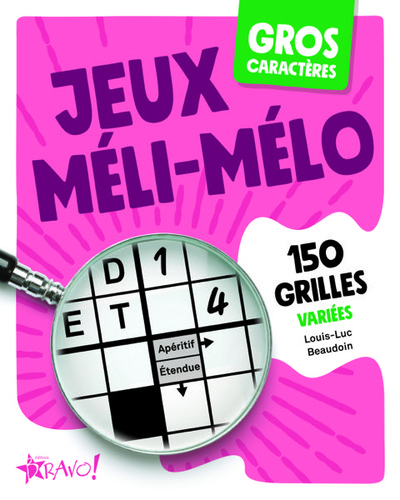 GROS CARACTERES JEUX MELI-MELO - 122 JEUX VARIES