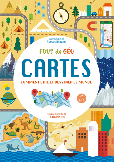 CAHIER CARTES COMMENT LIRE ET DESSINER LE MONDE - FOUS DE GEO