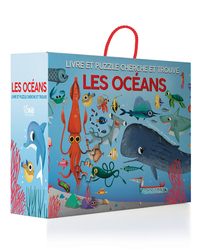 OCEANS - LIVRE ET PUZZLE CHERCHE ET TROUVE