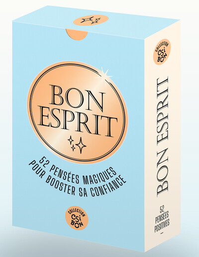 BON ESPRIT - 52 PENSEES MAGIQUES POUR BOOSTER SA CONFIANCE - COFFRET