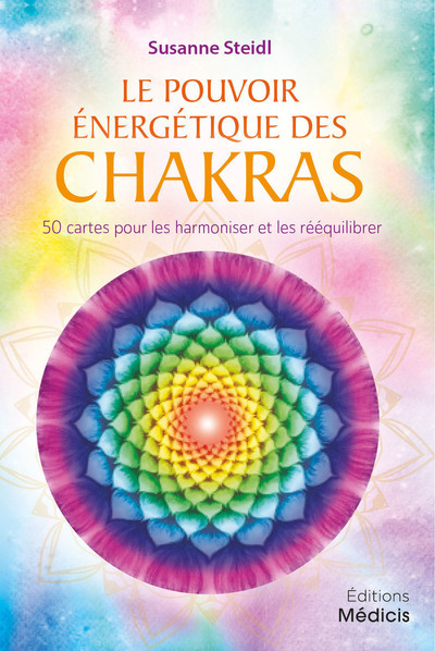 COFFRET LE POUVOIR ENERGETIQUE DES CHAKRAS - 50 CARTES POUR LES HARMONISER ET LES REEQUILIBRER