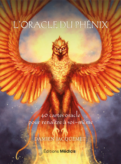 COFFRET L´ORACLE DU PHENIX - 40 CARTES ORACLES POUR RENAITRE A SOI-MEME