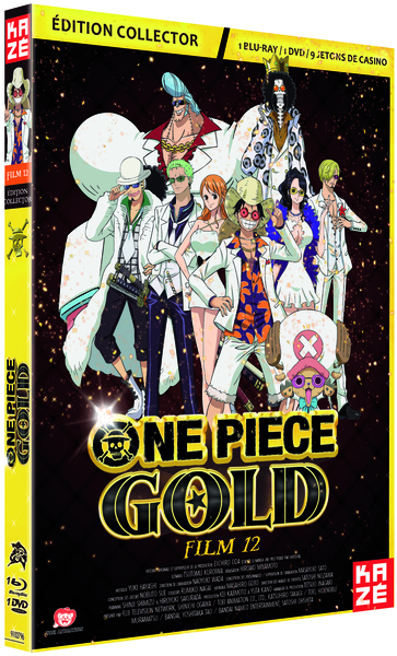ONE PIECE - FILM 12 - GOLD - COFFRET COLLECTOR DVD + BLU-RAY