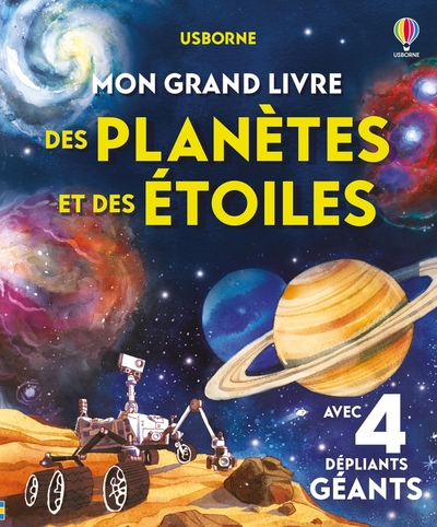 MON GRAND LIVRE DES PLANETES ET DES ETOILES - DES 4 ANS