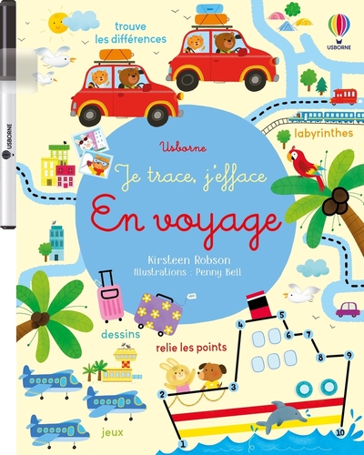 EN VOYAGE - JE TRACE, J´EFFACE - DES 3 ANS