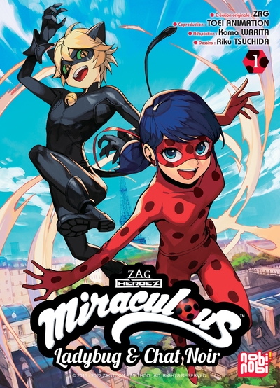 MIRACULOUS T01 - LADYBUG & CHAT NOIR