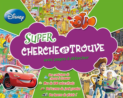 PIXAR - CHERCHE ET TROUVE EN BLOC (LFAP PIXAR). TOME 1