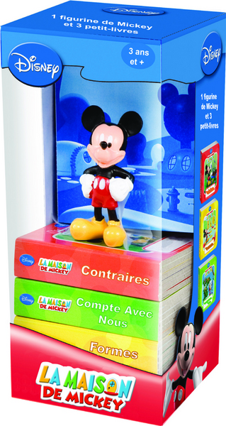 MICKEY - MINI FIGURINE - TROIS HISTOIRES POUR JOUER AVEC MICKEY