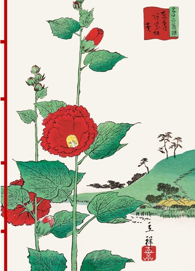 CARNET HAZAN LES FLEURS DANS L´ESTAMPE JAPONAISE 16 X 23 CM (PAPETERIE)