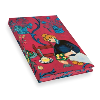 CARNET HAZAN PLEINE TOILE. MATISSE. LA DESSERTE, HARMONIE ROUGE