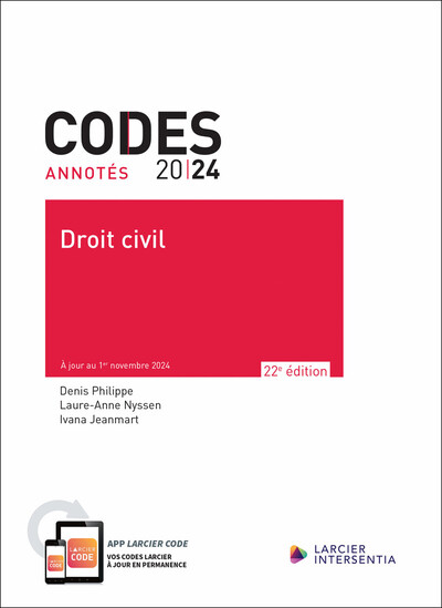CODE ANNOTE - DROIT CIVIL 2024 - A JOUR AU 15 OCTOBRE 2024