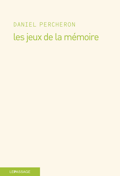 JEUX DE LA MEMOIRE (LES)