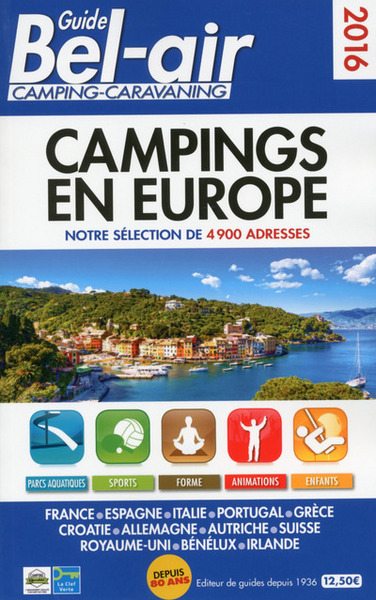 GUIDE BEL-AIR CAMPINGS EN EUROPE 2016