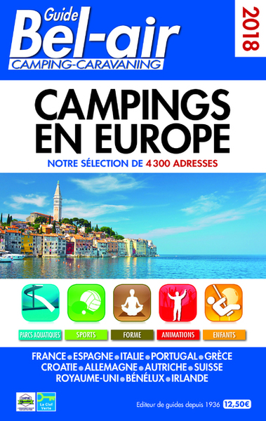 GUIDE BEL-AIR CAMPINGS EN EUROPE 2018