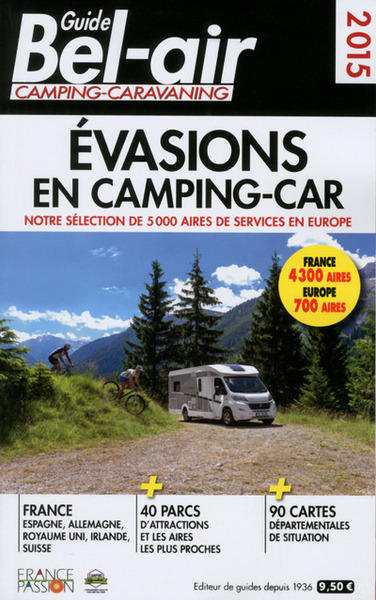 GUIDE BEL-AIR EVASION EN CAMPING-CAR 2015