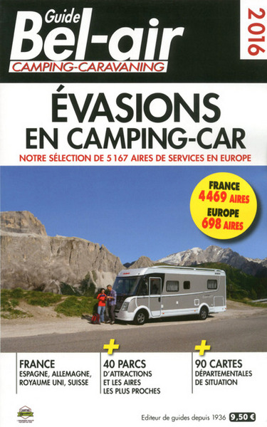 GUIDE BEL-AIR EVASION EN CAMPING-CAR 2016