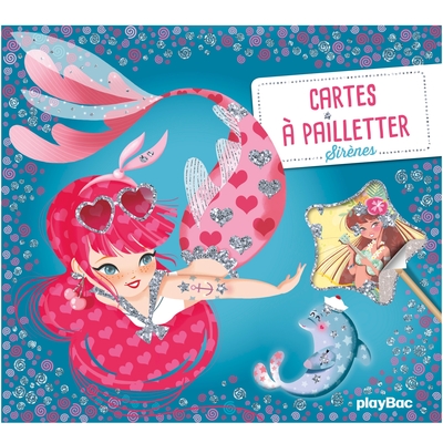 CARTES A PAILLETER -  SIRENES