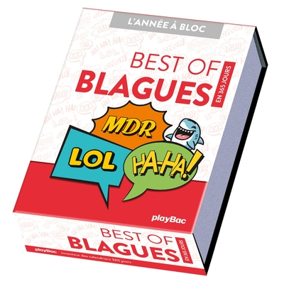 CALENDRIER BEST OF BLAGUES EN 365 JOURS - L´ANNEE A BLOC