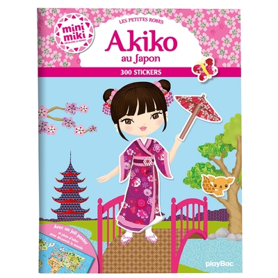 MINIMIKI - LES PETITES ROBES D´AKIKO AU JAPON - STICKERS