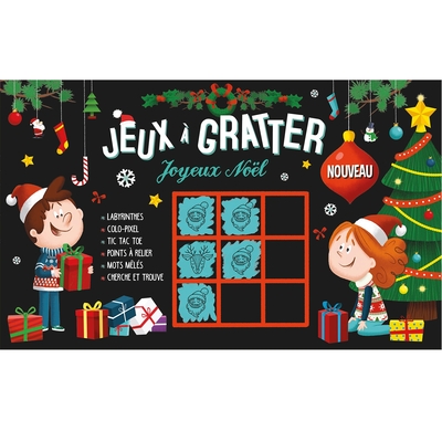JEUX A GRATTER - JOYEUX NOEL
