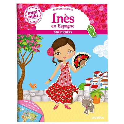 MINIMIKI - LES PETITES ROBES D´INES EN ESPAGNE - STICKERS