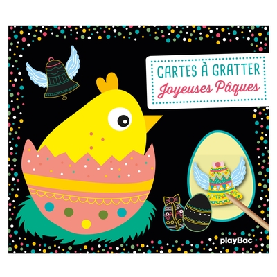 MINI-POCHETTE - CARTES A GRATTER - JOYEUSES PAQUES 2020