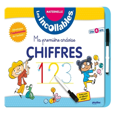 INCOLLABLES - MA PREMIERE ARDOISE - CHIFFRES