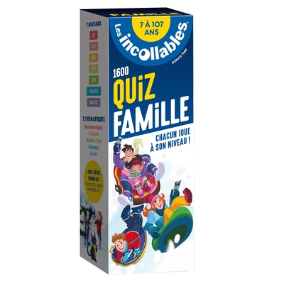 INCOLLABLES - QUIZ FAMILLE HIVER - REEDITION  2023