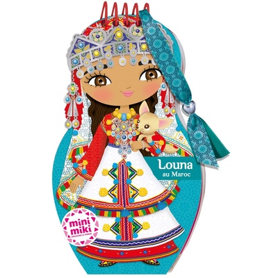MINIMIKI - CARNET CREATIF - LOUNA AU MAROC NOUVELLE EDITION - 2025