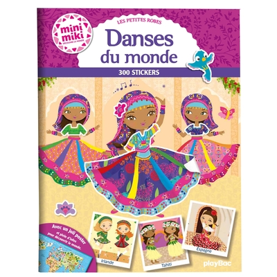MINIMIKI - DANSES DU MONDE - STICKERS