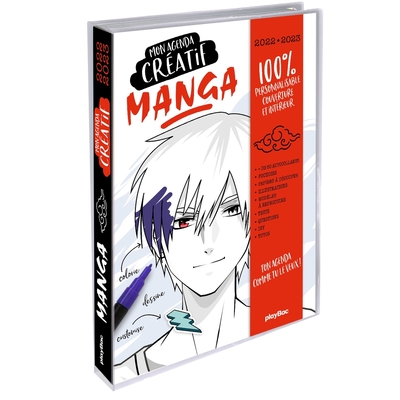 AGENDA SCOLAIRE DIY MANGA 2022-2023