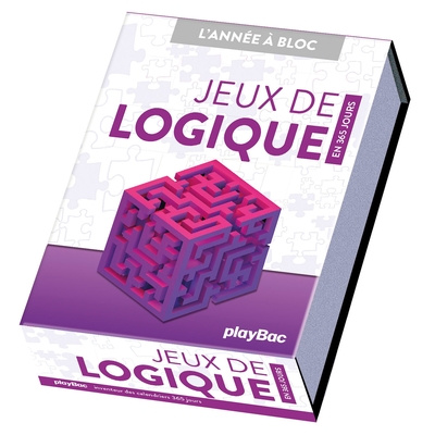 CALENDRIER JEUX DE LOGIQUE EN 365 JOURS - L´ANNEE A BLOC