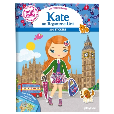 MINIMIKI - LES PETITES ROBES DE KATE AU ROYAUME-UNI - STICKERS
