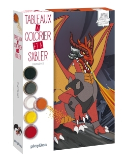 ANIMAL STYLE - CARTE A SABLER DRAGONS