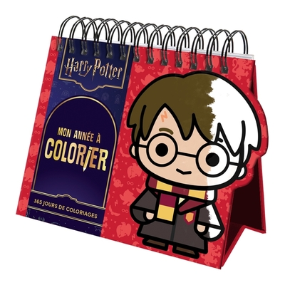 HARRY POTTER MON ANNEE A COLORIER - 365 JOURS DE COLORIAGE