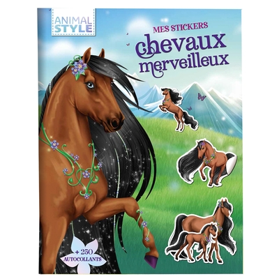 ANIMAL STYLE - MES STICKERS CHEVAUX MERVEILLEUX