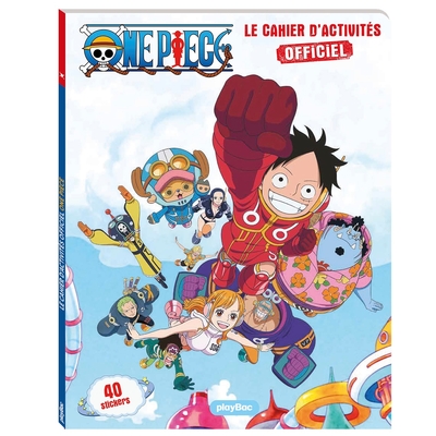 ONE PIECE - CAHIER D´ACTIVITES OFFICIEL - 50 AUTOCOLLANTS ET DES JEUX