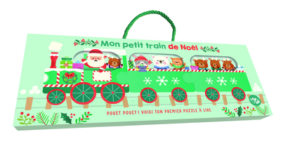 MON PETIT TRAIN DE NOEL PUZZLE A LIRE