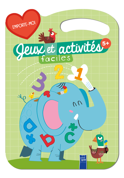 JEUX ET ACTIVITES FACILES 5+ - ELEPHANT