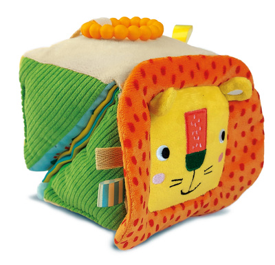MON AMI LE LION - LIVRE CUBE TOUT DOUX
