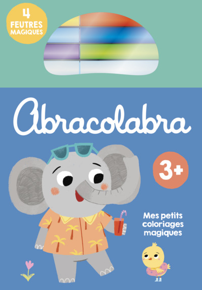 ABRACOLABRA ELEPHANT - MES PETITS COLORIAGES MAGIQUES 3+