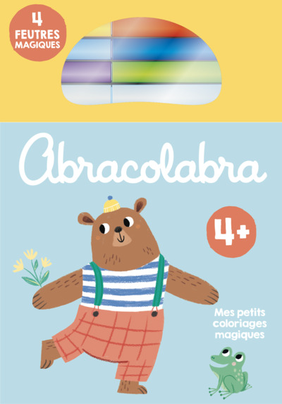 ABRACOLABRA OURS - MES PETITS COLORIAGES MAGIQUES 4+