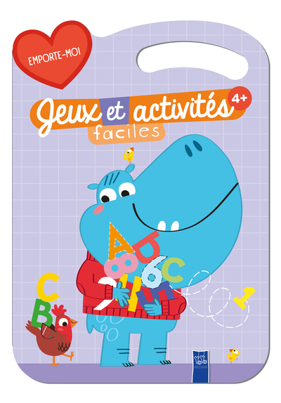 JEUX ET ACTIVITES FACILES 4+ - HIPPOPOTAME