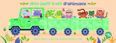 MON PETIT TRAIN D´ANIMAUX PUZZLE A LIRE