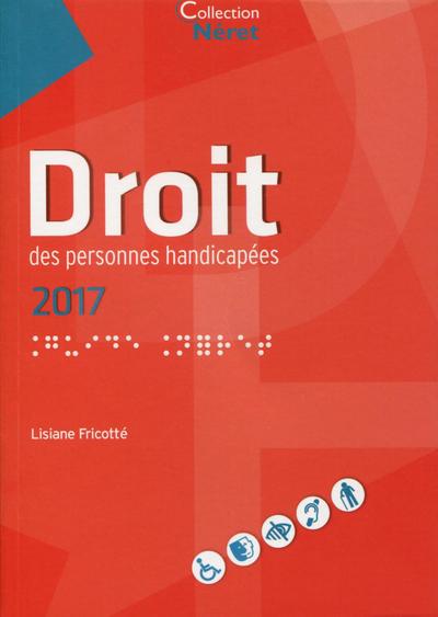 DROIT DES PERSONNES HANDICAPEES 2017
