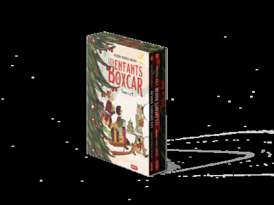 COFFRET SERIE ENFANTS BOXCAR TOMES 1 ET 2 + LIVRE INEDIT